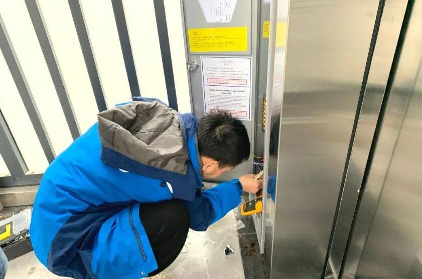 Zhongshan Testing Institute completes elevator inspection for new energy enterprises